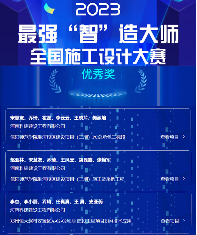 工藝創(chuàng)新助力技術(shù)升級，全國施工設(shè)計大賽再獲榮譽(yù)